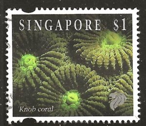 SINGAPORE #682 USED  $1 1994