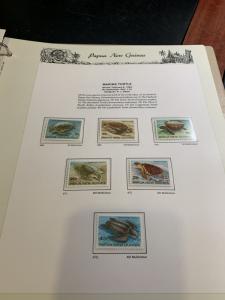 STAMP STATION PERTH: PNG Complete Collection from 1952 to 1989 Mint Never Hinged