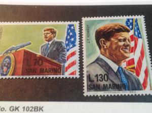 San Marino Scott # 607-08 Mint Never Hinged