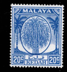 MALAYA Kedah Scott 73 MH* stamp