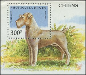 Benin 1995 Sc 747 Dogs Schnauzer CV $3.75