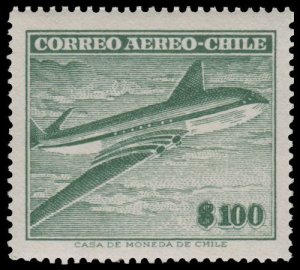 CHILE STAMP YEAR 1955 - 56. SCOTT # C178. MINT