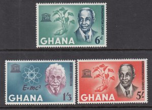 Ghana 189-191 UNESCO MNH VF