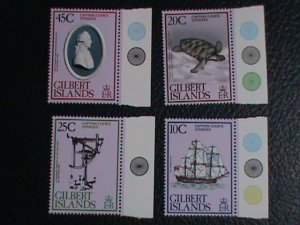 Gilbert Island Stamp: 1979 SC# 321-4  Captain Cook Voyages MNH-Stamp-