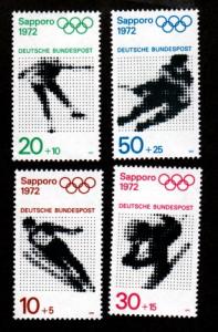 Germany # B472-B475 Mint NH!