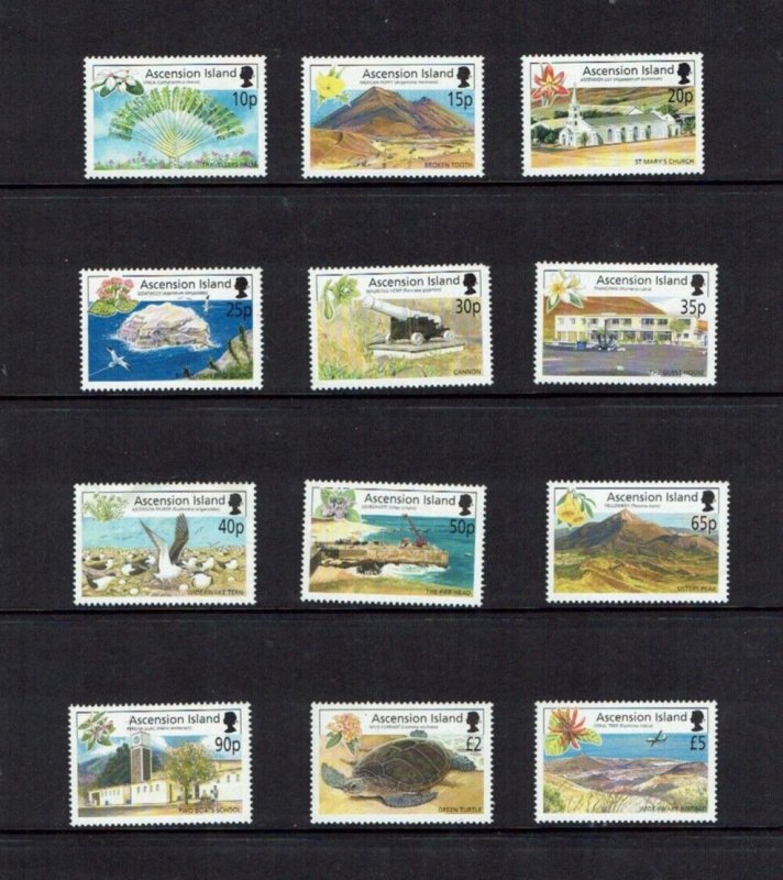 Ascension Island: 2002, Island Scenes, definitive,  MNH set