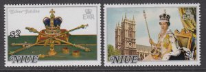 Niue 194-195 MNH VF