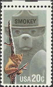 # 2096 MINT NEVER HINGED SMOKEY THE BEAR