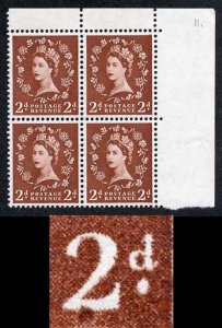 2d Light Red Brown Wilding Spec S38 Spot Below RH 2 U/M