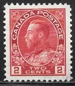 Canada 106: 2c George V, used, VF
