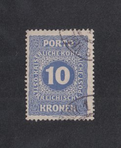 Austria Scott #J59 Used