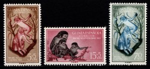 Spanish Guinea 1955 Colonial Stamp Day, Set [Unused]