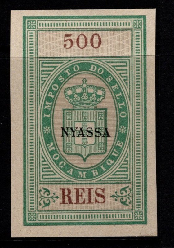 Nyassa 1904 500R Revenue Mint No Gum - S35263