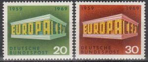 Germany #996-7 MNH (S1963L)