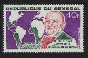 Senegal Centenary of Discovery of Leprosy Bacillus 1973 MNH SG#540
