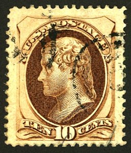 U.S. #161 USED CREASE