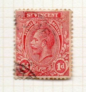 St Vincent 1913-17 Early Issue Fine Used 1d. NW-156933