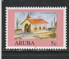 2007 Aruba - Sc 311A - MH VF - 1 single - Alto Vista Church