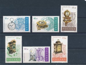 D320499 Clocks MNH Poland
