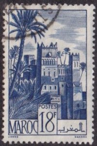 French Morocco #243 Used