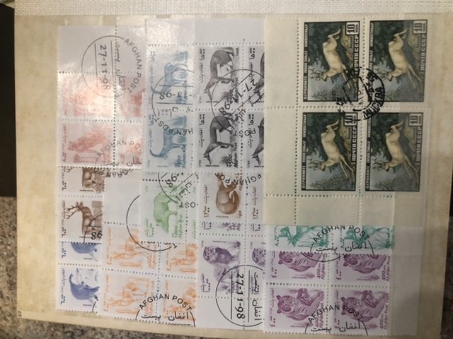 W.W Stamps In Stock Book + Some VERY OLD U.S Might Find Some Gems