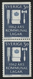 Sweden 612 MNH Pair