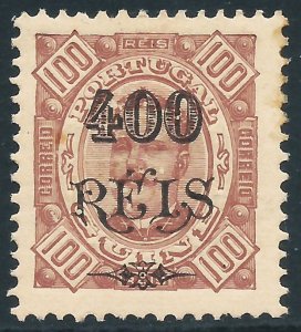 Portuguese Guinea, Sc #88, 400r on 100r, MH