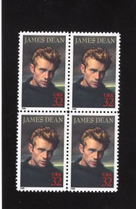 3082 James Dean, MNH blk/4