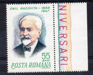 ROMANIA - 1968 - EMIL RACOVITA - NATURALIST - EXPLORATOR - 100th ANNIVERSARY -