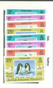 British Antarctic Territory #72-75  Single (Complete Set)