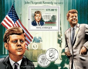 Mozambique 2009 - John F. Kennedy, 10th Years In Memoriam - Souvenir Sheet - MNH