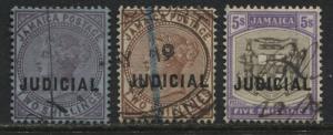 Jamaica QV Judicial 2-2/, & 5/ revenues used