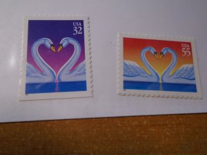 United States  #  3123-24  MNH  Birds