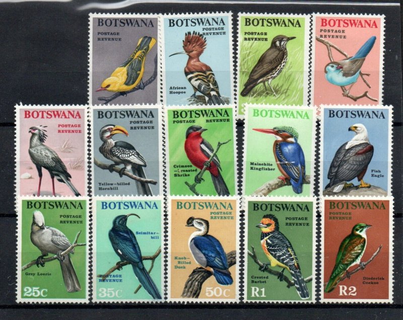 Botswana 19-32 Set Mint hinged