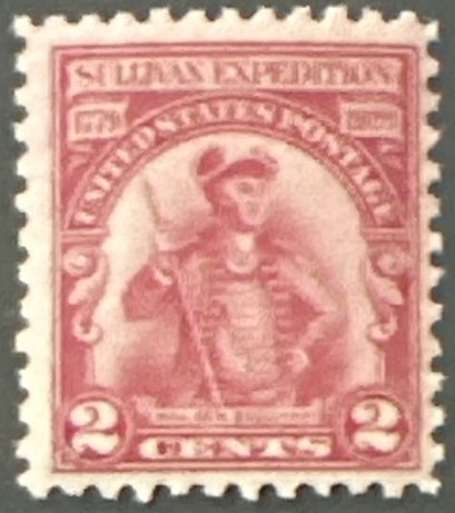 Scott #657 1929 2¢ Sullivan Expedition MNH OG