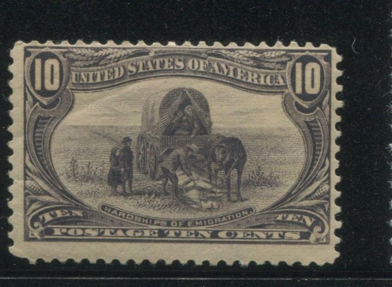 1898 US Stamp #290 10c Mint Never Hinged F/VF OG Catalogue Value $400