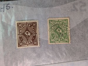 Germany # 192 mh, 193 u