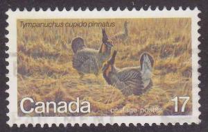 Scott # 854 prairie chicken