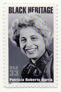 2000 Patricia Roberts Harris Single 33c Postage Stamp - Sc#3371 - MNH,OG