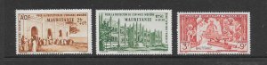 MAURITANIA #CB1-3 VICHY ISSUE MNH