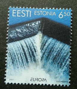 Estonia EUROPA CEPT Water Natural Treasure 2001 (stamp) MNH