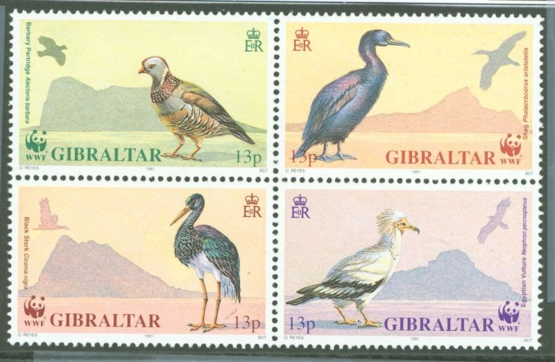 Gibraltar #594A Mint (NH)