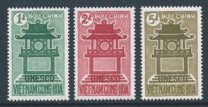 Viet Nam South #178-80 UNESCO 15th Anniv.