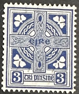 Ireland #111 Used F/VF 3P Sword 1941 [U7.5.2]