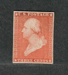 US Sc#11-e8a M/F-VF, Essay Die On India Orange Brown, Cv. $300