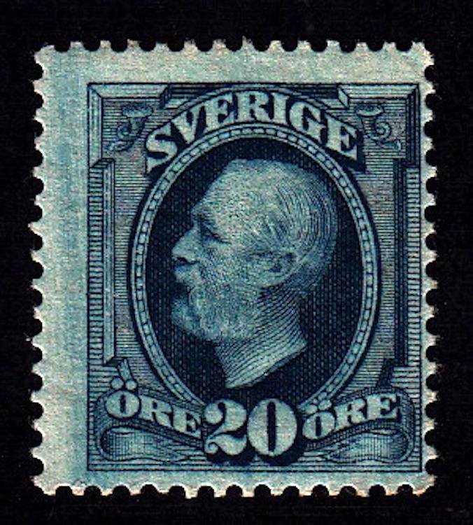 Sweden #60, unused