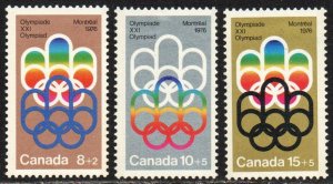 Canada Sc #B1-B3 Mint Hinged