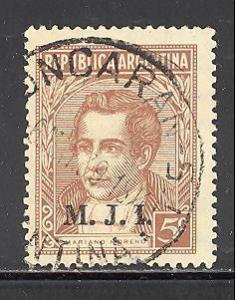 Argentina OD232 used SCV $ 0.25 (DT)