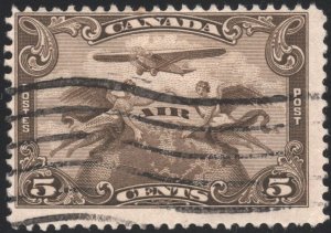 Canada SC#C1 5¢ Allegory of Flight (1928) Used