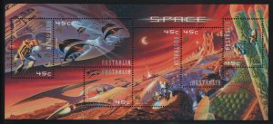 Australia 2000 MNH Sc 1914 45c Space Sheet of 6